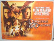 Original Movie/Film Poster - 2001 Dungeons and Dragons - 40x30