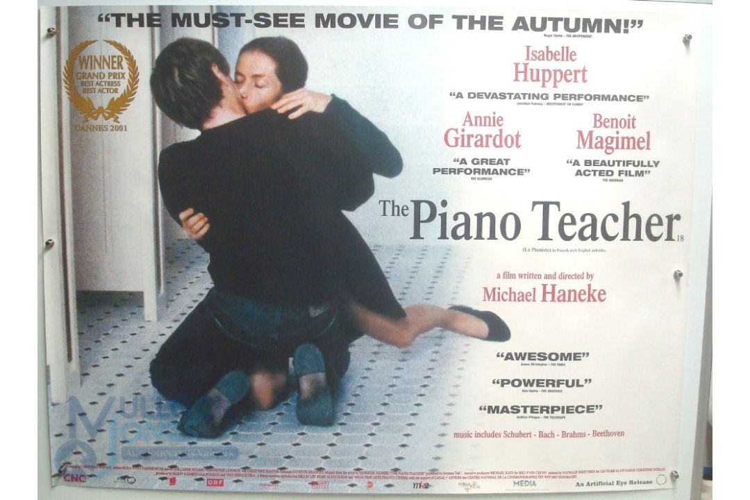 4 Original Movie/Film Posters - Monsoon Wedding, The Piano Teacher, Assault on Precinct 13, - Image 2 of 4