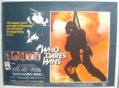 Original Movie/Film Poster - 1982 Who Dares Wins - 40x30