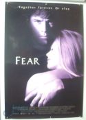 4 Original Movie/Film Posters - Fear, Eye for an Eye, Twister, Independence Day - 40x30