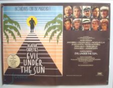 4 Original Movie/Film Posters - Evil Under The Sun, Making Love, Flashdance, Mommie Dearest - 40x30