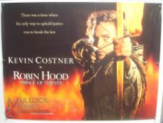 4 Original Movie/Film Poster - Robin Hood, Master and Commander, Thirteen Days, Black Rain -