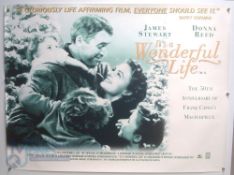 Original Movie/Film Poster - 1996 It’s a Wonderful Life 50th Anniversary - 40x30