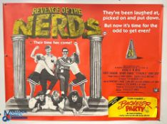 Original Movie/Film Poster - 1984 Revenge of the Nerds, 40x30” approx. creases apparent, kept rolled