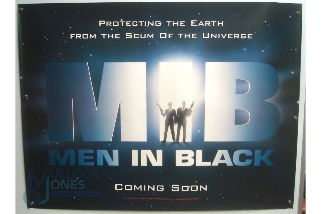 Original Movie/Film Poster - Will Smith 2004 I Robot and 1997 Men in Black - 40x30" approx. kept - Image 2 of 2