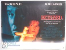 Original Movie/Film Poster - 1988 Betrayed - 40x30