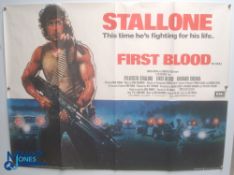 Original Movie/Film Poster - 1982 Sylvester Stallone First Blood - 40x30