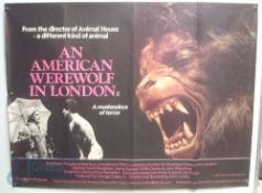 Original Movie/Film Poster - 1981 American Werewolf in London - 40x30