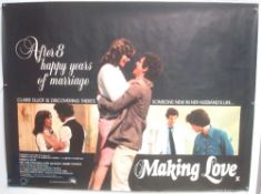 Original Movie/Film Poster - 1982 Making Love - 40x30