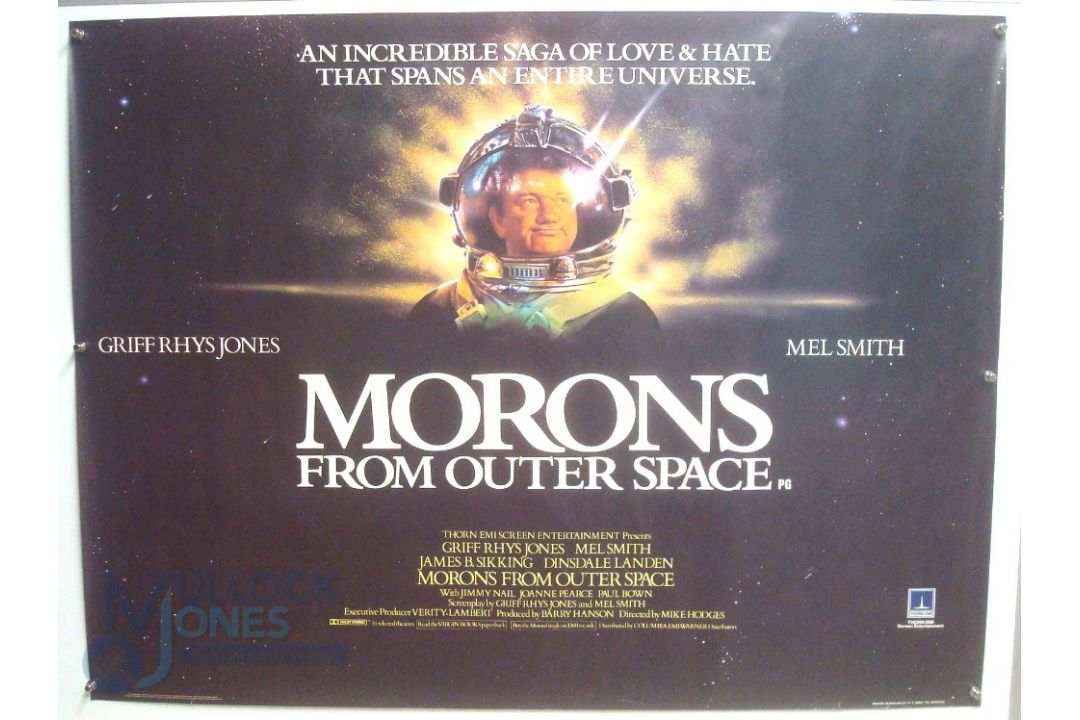 Original Movie/Film Poster - 1985 Morons from Outer Space - 40x30" approx. kept rolled, creases