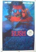 4 Original Movie/Film Posters - Rush, Under Siege 2, Lassie, Lethal Weapon 3 - 40x30