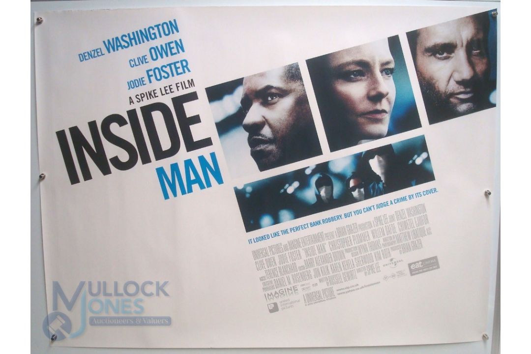 4 Original Movie/Film Posters - 2010, 15 Minutes, Inside Man, Hamlet - 40x30" approx. kept rolled, - Image 3 of 4