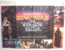 Original Movie/Film Poster - 1982 Star Trek The Wrath of Khan - 40x30