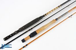 Intrepid Super Action trout fly rod Patent 9’ 2pc, line 8/9, in MCB (plastic tatty); unnamed