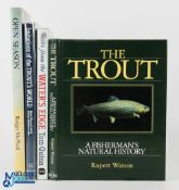 4x Fishing Books - The Trout - a Fisherman’s Natural History Rupert Watson 1993, Imitations of The