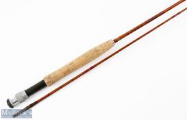 Martin James Redditch “The Salopian” split cane fly rod built with No 2 action, 8’ 6” 2pc (line 5/