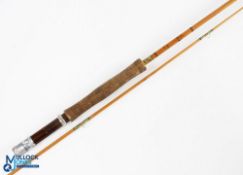 Partridge England F285 split cane trout fly rod 8ft 6