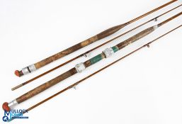 Pair of Apollo Steel rods - 10ft and 9ft. Both needing restoration (2)