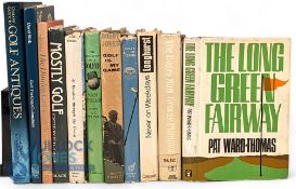 Golf Book Collection, to include: The Long Green Fairway Pat Ward Thomas 1966, Knave of Clubs Eric