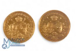 1907 Royal Liverpool Golf Club Gold Medals (2): The Royal Liverpool Golf Club is amongst the most