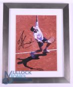 Tennis - Tim Henman Autographed Photograph. Timothy Henry Henman OBE (born 6 September 1974) is a