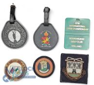 PGA Team 1983 Golf Blazer Badge: a St Andrew Blazer badge, Caernarvonshire Golf Club blazer