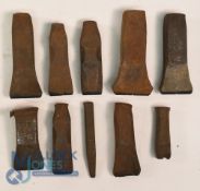 Collection of Golf Clubmakers and Retailers Cast Iron Club Head and Shaft Stamps (10) to incl '