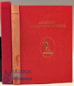 Aspects of Collecting Golf Books Grant, H R J And Moreton, John F: leather bound contributors