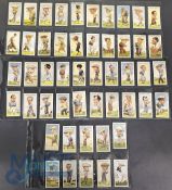 Set of Churchman's Golfing Cigarette Cards 1991 reprinted set of Prominent Golfers set of 50