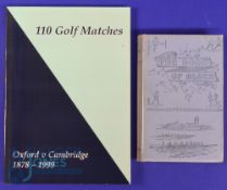 2x Oxford and Cambridge University Sports Books from 1827 onwards - to incl 