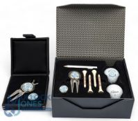 Henley Golf Club Personalized Golf Set - balls, tees, ball marker, turf tool, 2 boxed sets looking