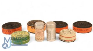 Scarce Collection of original unused Avon All Weather Golf Grips and Various Other Grip