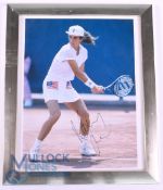 Tennis - Mary Joe Fernandez Autographed Photograph. Mary Joe Fernández Godsick (born María José