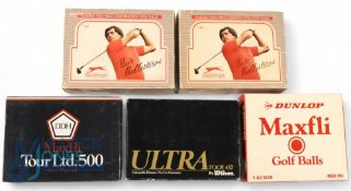 Various Golf Balls features Seve Ballesteros Golf Balls x12 in box, t/w Seve Ballesteros golf