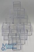 20 Acrylic golf ball display box cubes: 5cm boxes in good used condition