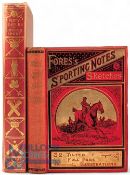 Sporting Books. Fifty Leaders of British Sport portraits by Ernest C Elliott 1904, together with