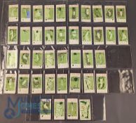 Set of Churchman's Golfing Cigarette Cards 