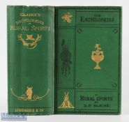 1870 The Encyclopaedia of Rural Sports - D P Blaine, a large volume covering lots of sports, fully