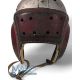 Vintage Rawlings A12 American Football Helmet. 1940s red and silver with adjustable strap overall - Image 3 of 3