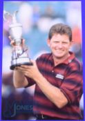 1994 Nick Price Open Golf champion signed colour press photograph - played at Turnberry with Price
