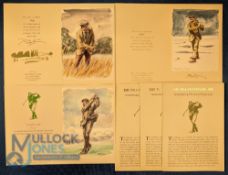 PGA Harold Riley limited edition Christmas Card, No.195 from an edition of 250 - reflecting the