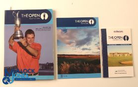 Autographs - multi-signed 2004 Open Championship Royal Troon Golf Programme and Draw Sheet -