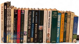 Selection of Cricket Books: to include One Man Committee, Michael Holding, Uncorked, Graham Gooch,