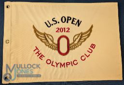2012 US Open Golf 18th Hole Flag The Olympic Club USGA, unsigned