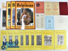 Belgrave Harriers Athletics - File with Members List 1962 (19 pages), Four Belgravian gazettes