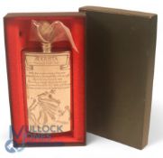 Vintage Augusta National Pewter Flask in original box. This fabulous flask is highly collectible