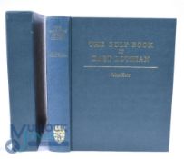 Kerr Rev John, The Golf Book of East Lothian, 1987 private reprint - printers copy ltd ed 467/500,