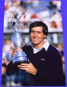 1984 Severiano Ballesteros Open Golf Champion Signed Press Photograph - played at St Andrews with