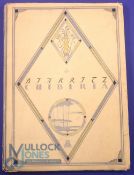 Biarritz Chiberta Le Golf les Villas. Published by P Etablissements Loubok, 1929, 1 vol. in-folio (
