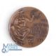 1966 European Championships Participation Medal, Bronze medal issued to all Athletes 55mm in - Image 1 of 2